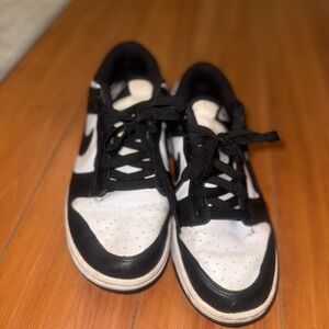 Nike Black and White Athletic Shoes